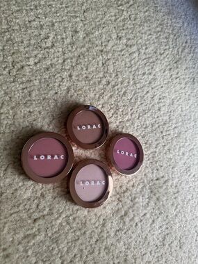 LORAC stackable blushes - Pink & Neutral Shades out of the box / brand new